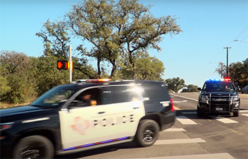 UTSA Police car.