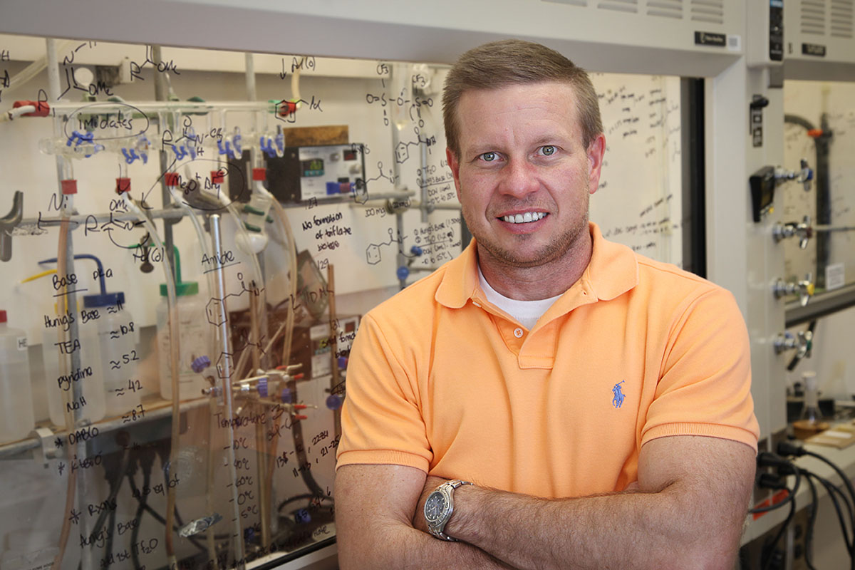 chemistry professor Doug Frantz